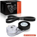 2X Serpentine Belt Drive Component Kit for Chevy Malibu (2004–2005)
