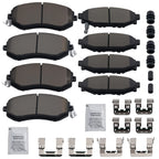Front Ceramic Brake Pads for Subaru XV Crosstrek (2013–2017)