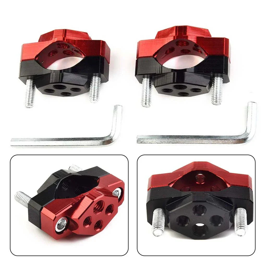 17-32mm Motorcycle Bracket Mount Clamp Fork Holder Spot Fog Driving Light