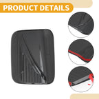 Fuel Tank Door Cap for Toyota Sienna (2022–2025) Carbon Fiber Black