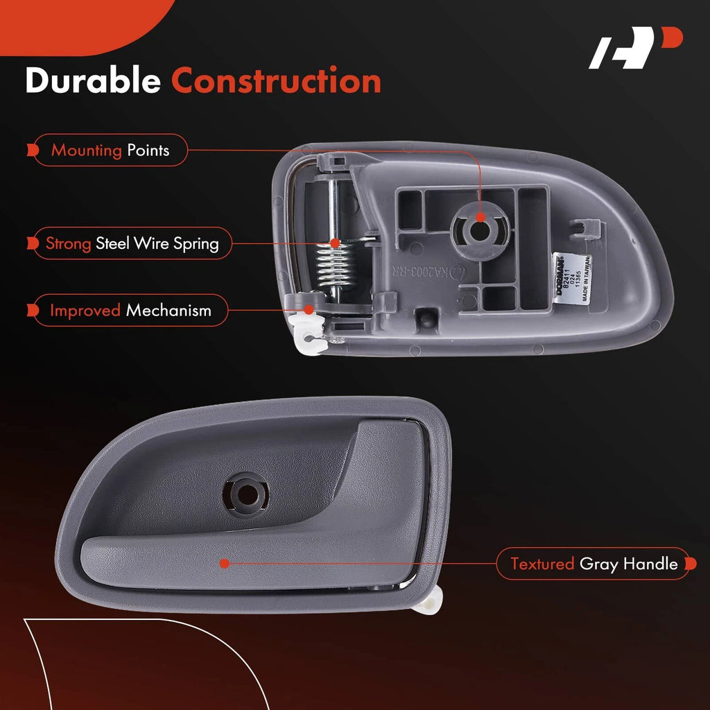 Rear Right Interior Door Handle for Kia Rio (2004-2005)
