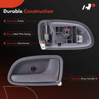 Rear Right Interior Door Handle for Kia Rio (2004-2005)