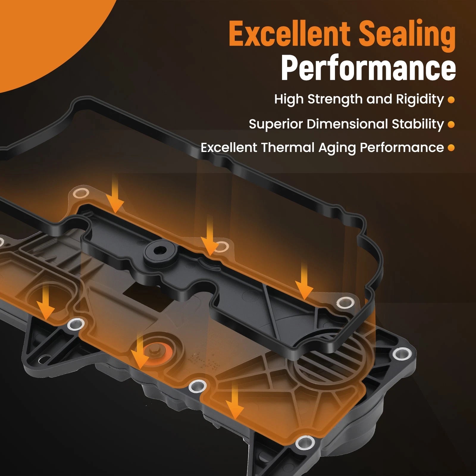Valve Cover PCV Oil Trap Gasket for Volvo S60 V60 XC60 2014–2022 31316184