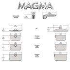 10 Piece Stainless Steel Nesting Cookware Set A10-360L-IND