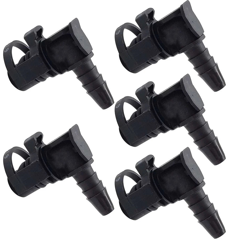5 Pcs Throttle Valve Thermostat Heater Pipe Hose Connectors for Chevrolet