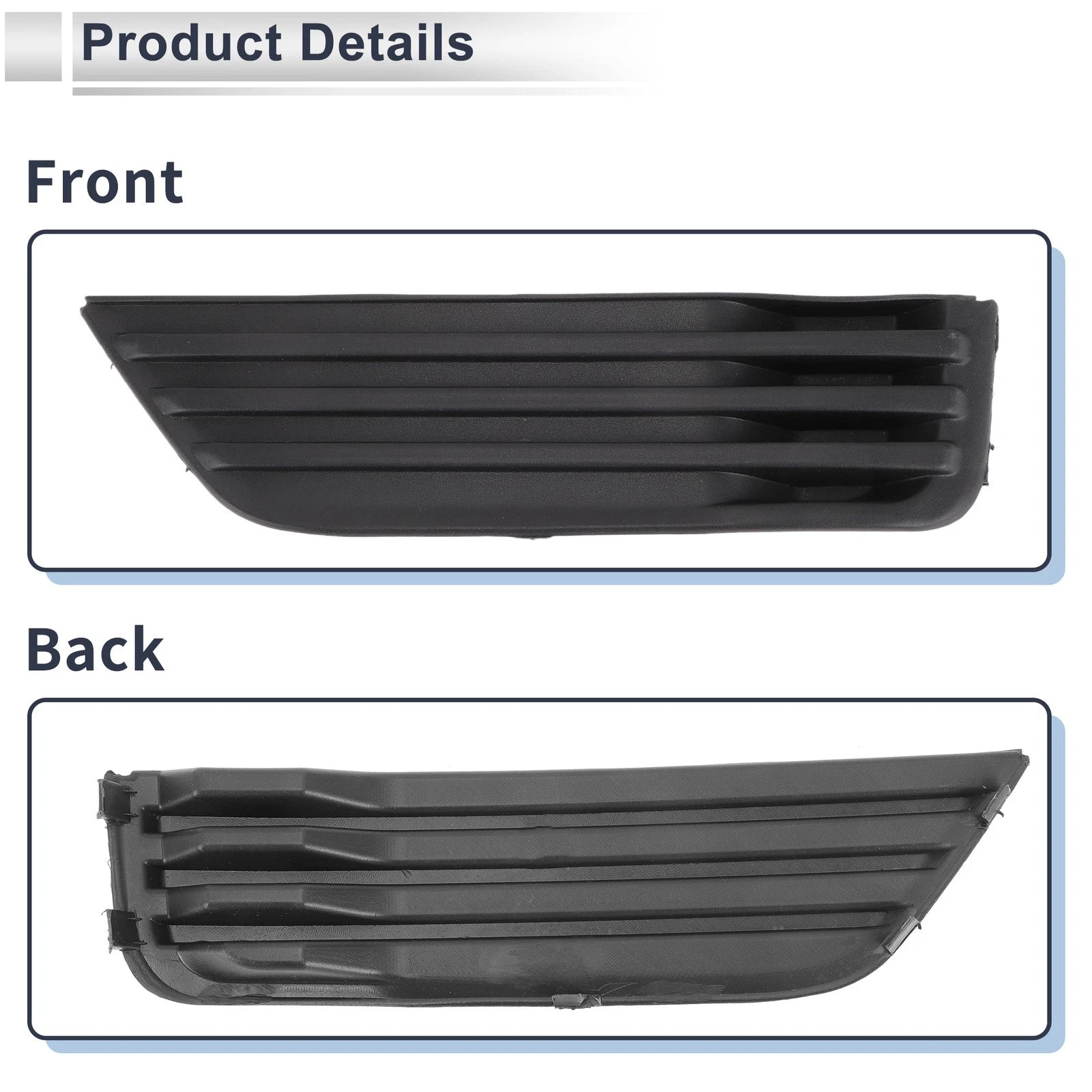 1 Pc Fog Light Grill for Ford Focus Mk2 (2009–2012) No. 4M5119953BE
