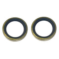 2Pcs Oil Seal for OMC Stern Drive Engines (303804, 321467, 18-2060)