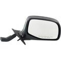 Set of 2 Power Side View Mirrors for F-Series Truck (Chrome & Black)