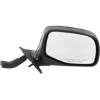 Set of 2 Power Side View Mirrors for F-Series Truck (Chrome & Black)