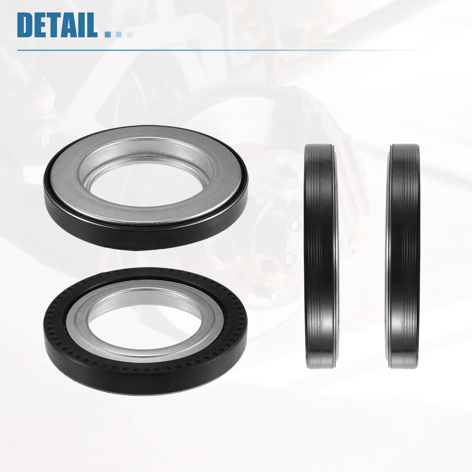 Set of 1 Front Axle Seal for Ford Super Duty F250 F350 (2005–2014)