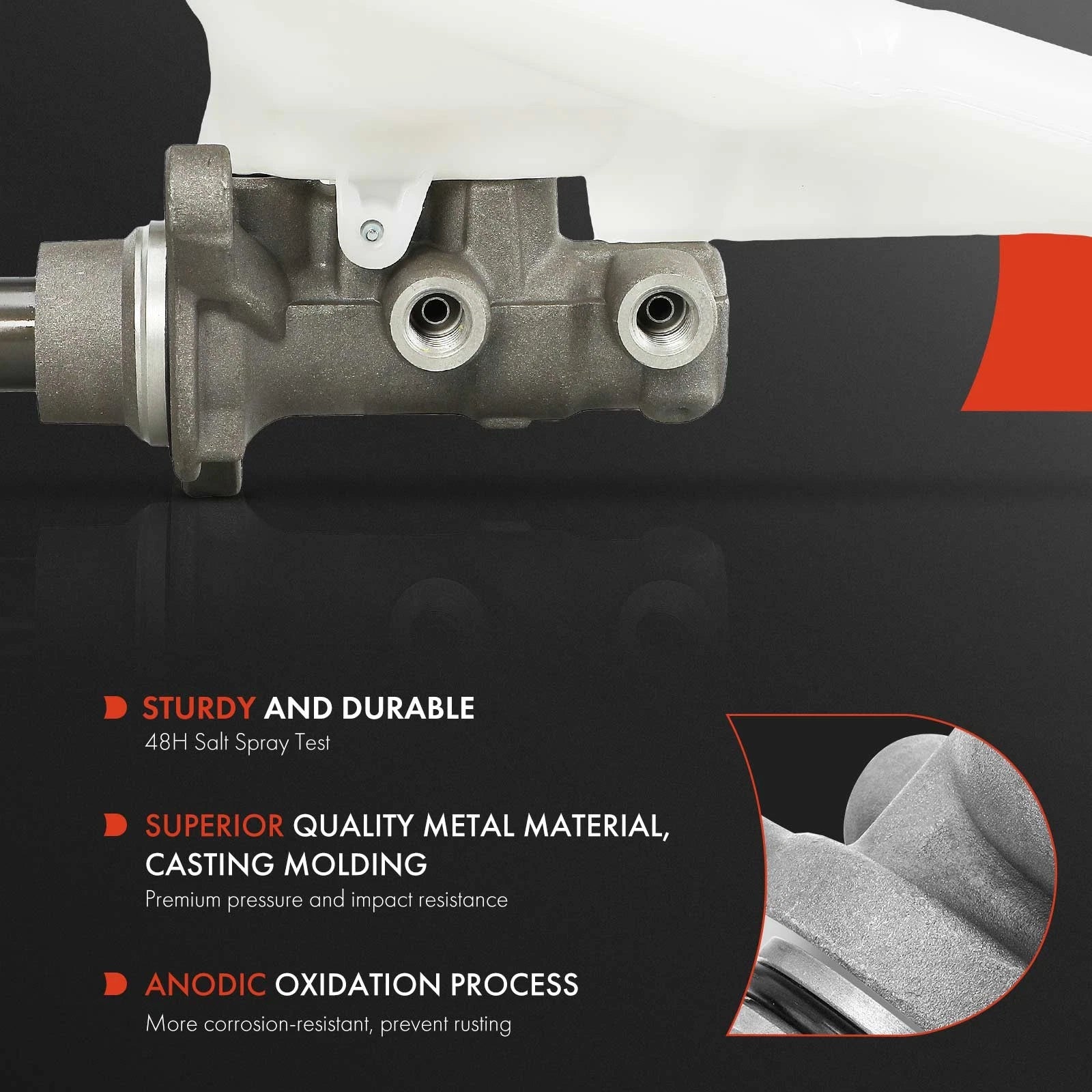 Brake Master Cylinder with Reservoir & Sensor for Ford Fusion (2013–2014)