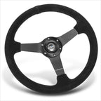 NRG RST-037MB-S 350mm Deep Dish Suede Steering Wheel for Universal Fit (2010–2023)