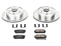 Rear Brake Pad and Rotor Kit for Suzuki XL7 (2007–2009) CG444FQ