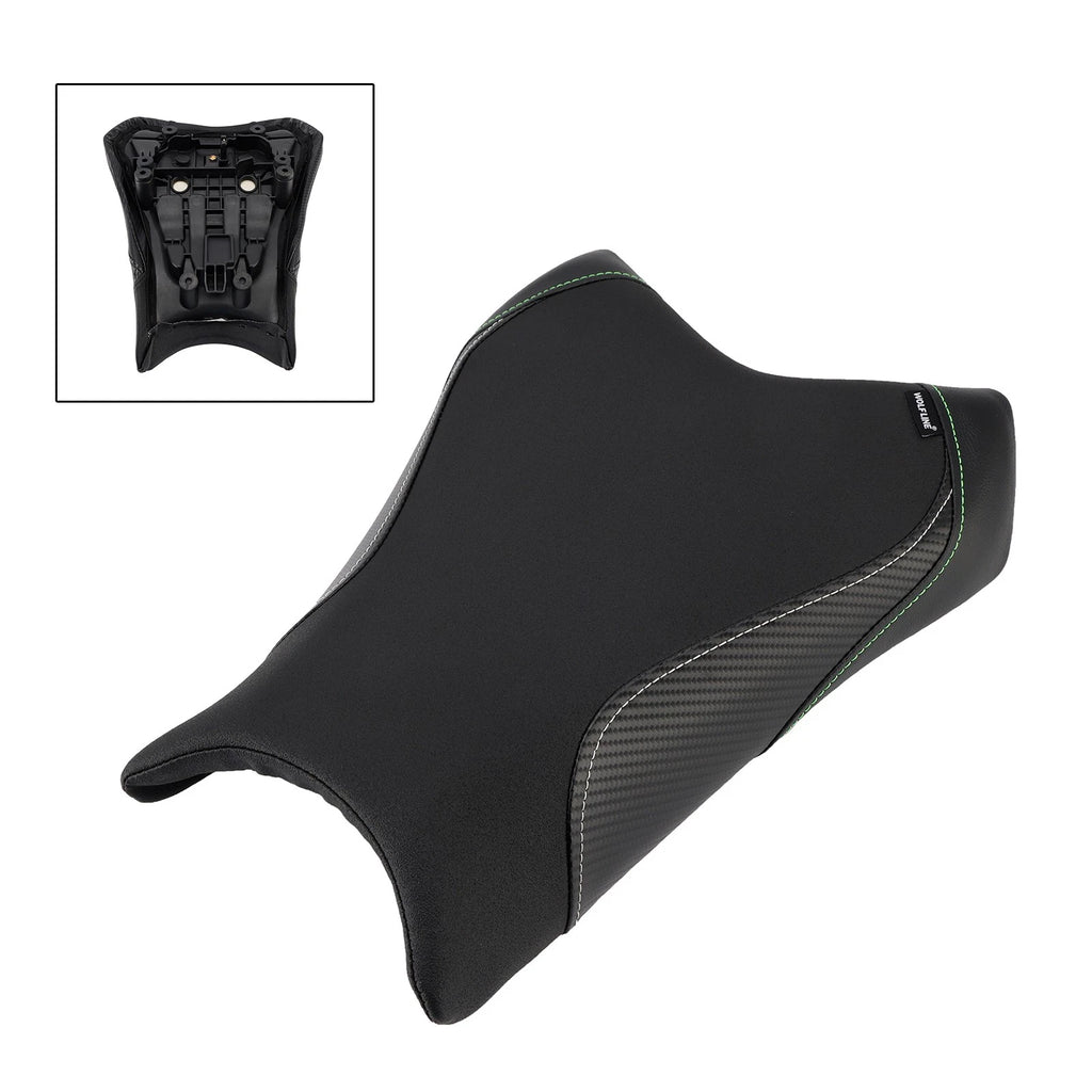 Front Driver Seat Pillion Saddle for Kawasaki Ninja ZX-6R (2019–2025)