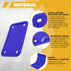 Silicone License Plate Frame for Blue Motorcycle (Universal) (2000-2000)