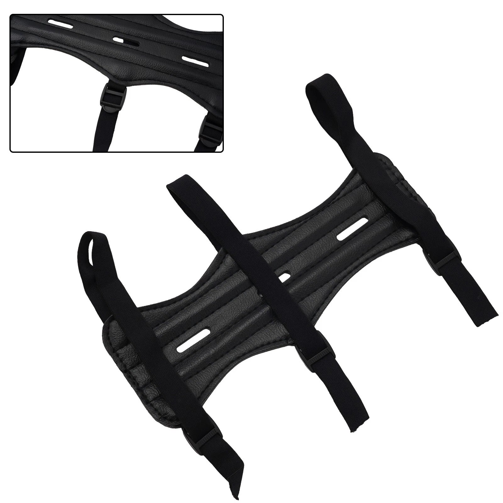 Arm Guard for Bow and Arrow Equipment (Extended Holes)