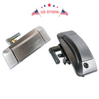 Silver Outside Door Handle Pair for Nissan 350Z (2003–2009)