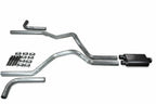 2.5" Dual Exhaust Kit for Dodge Ram 1500 (2019–2025) 2 Chamber Muffler Side Exit