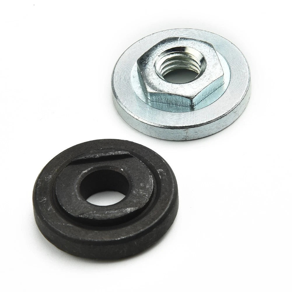 2X Stainless Steel Angle Grinder Nuts for 100 Type Angle Grinder