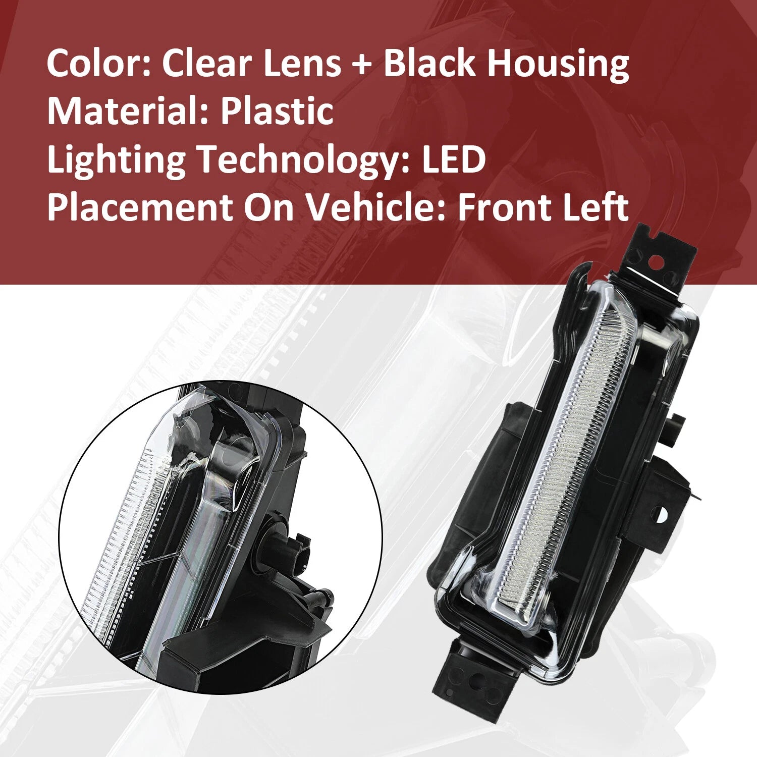 Driver LH Fog Light for Chevy Camaro (2016–2023)