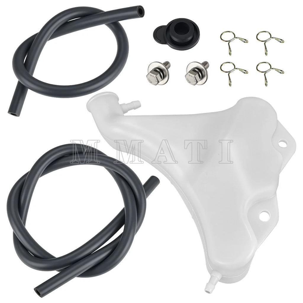 Overflow Coolant Recovery Tank w/ Cap Hose for Yamaha Raptor 700/700R (2006–2024)