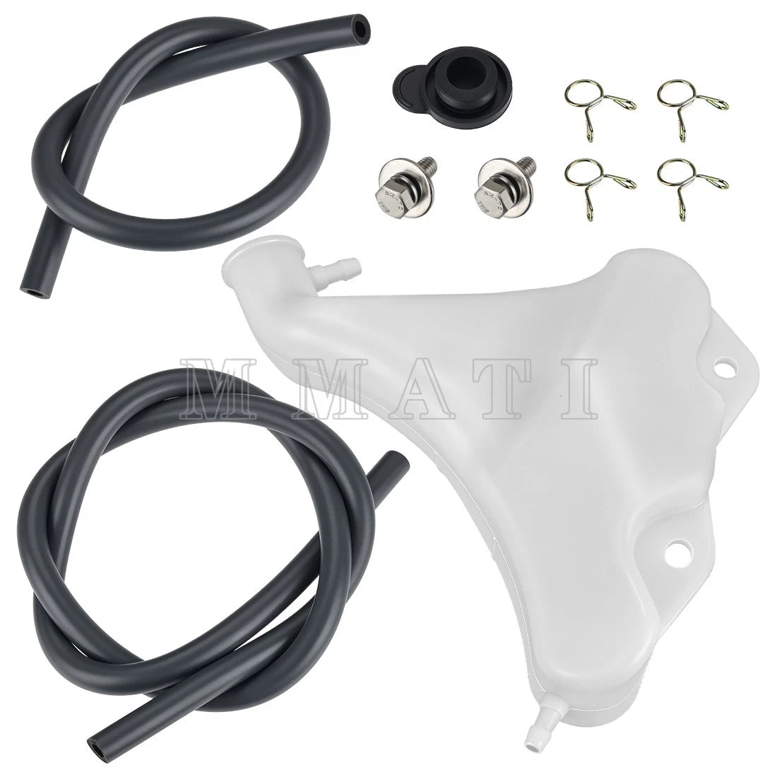 Overflow Coolant Recovery Tank w/ Cap Hose for Yamaha Raptor 700/700R (2006–2024)