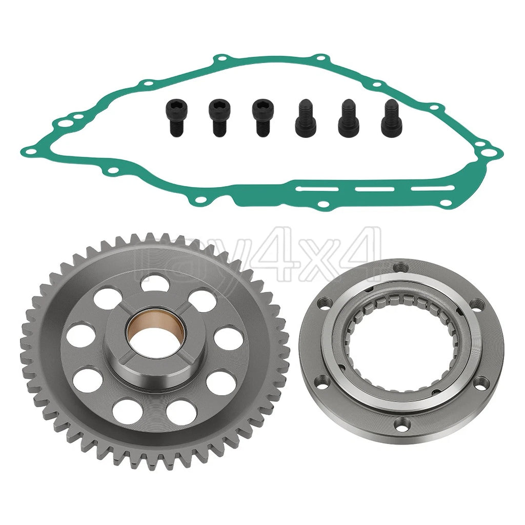 One Way Bearing Starter Clutch Gear Kit for Yamaha Grizzly 550 700 (2007–2014)