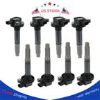 Set of 8 Ignition Coils for Ford F150 Mustang V8 (2011–2014)
