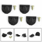 4pcs Battery Left Side Cover Clip + Screw for Harley Sportster (2004–2018)