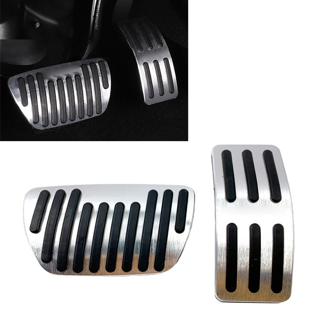 Brake Gas Pedal Pad Cover for Haval H6 Big Dog (2021–2022) Stainless Steel Silver