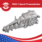 M22 4-Speed Transmission Rear Passenger Side 10 Spline Input for Pontiac