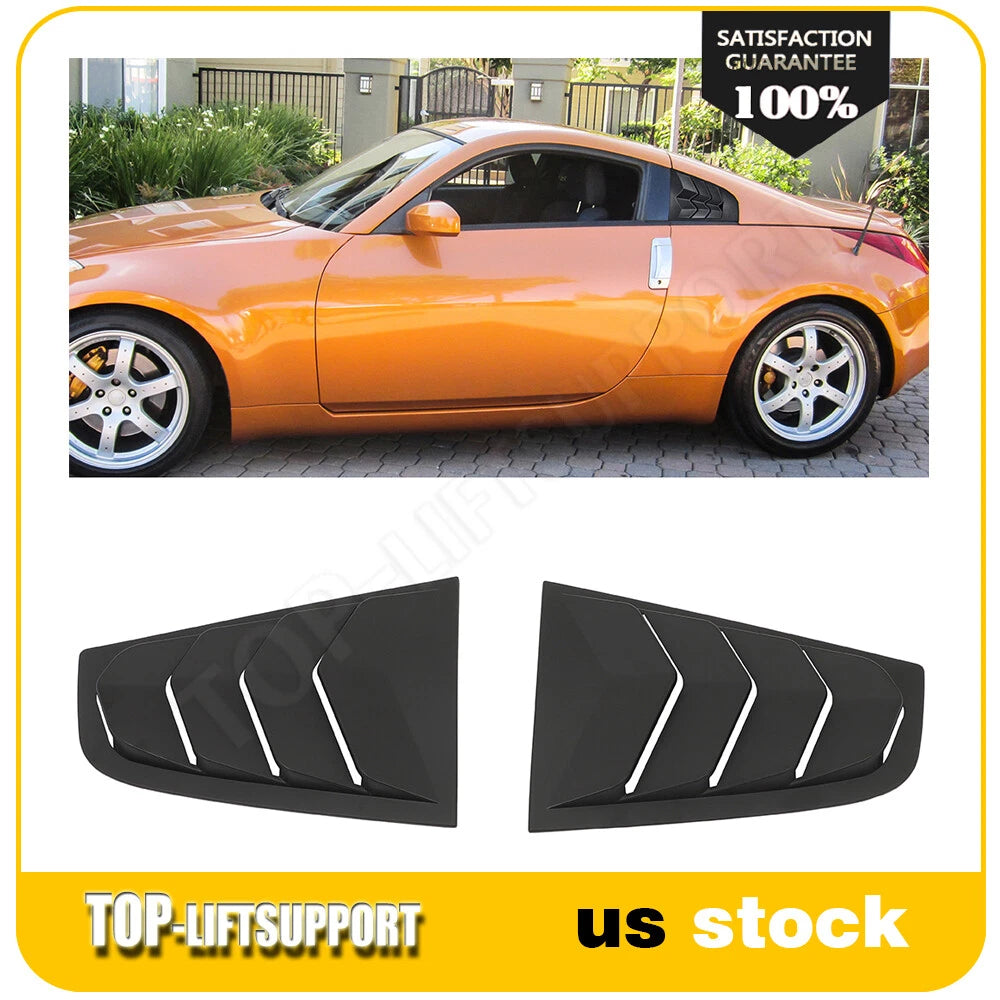 Side Window Louvers for Nissan 350Z (2003–2008)