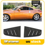 Side Window Louvers for Nissan 350Z (2003–2008)