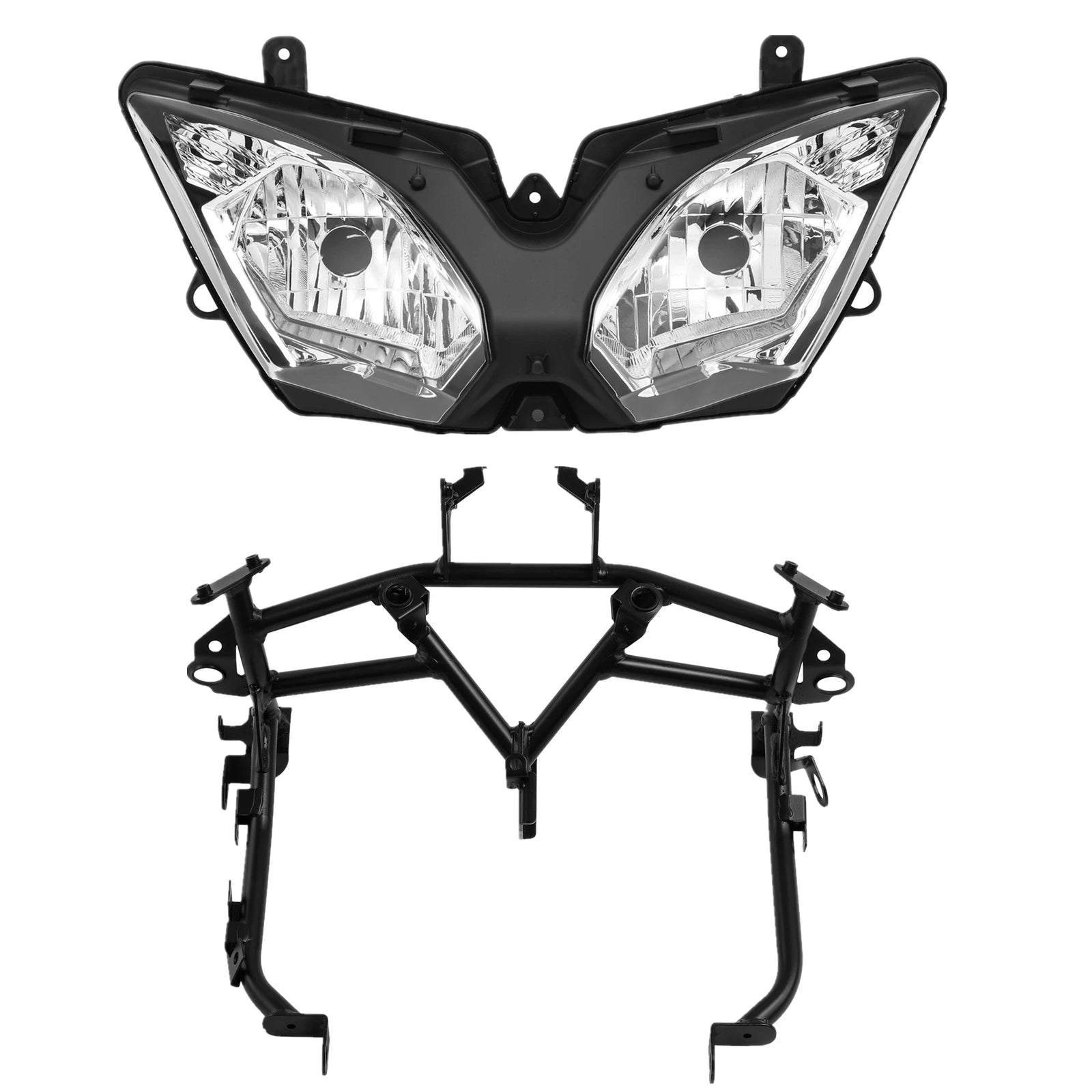 Front Headlight Upper Fairing Stay Bracket for Kawasaki Ninja 650 (2017–2019)