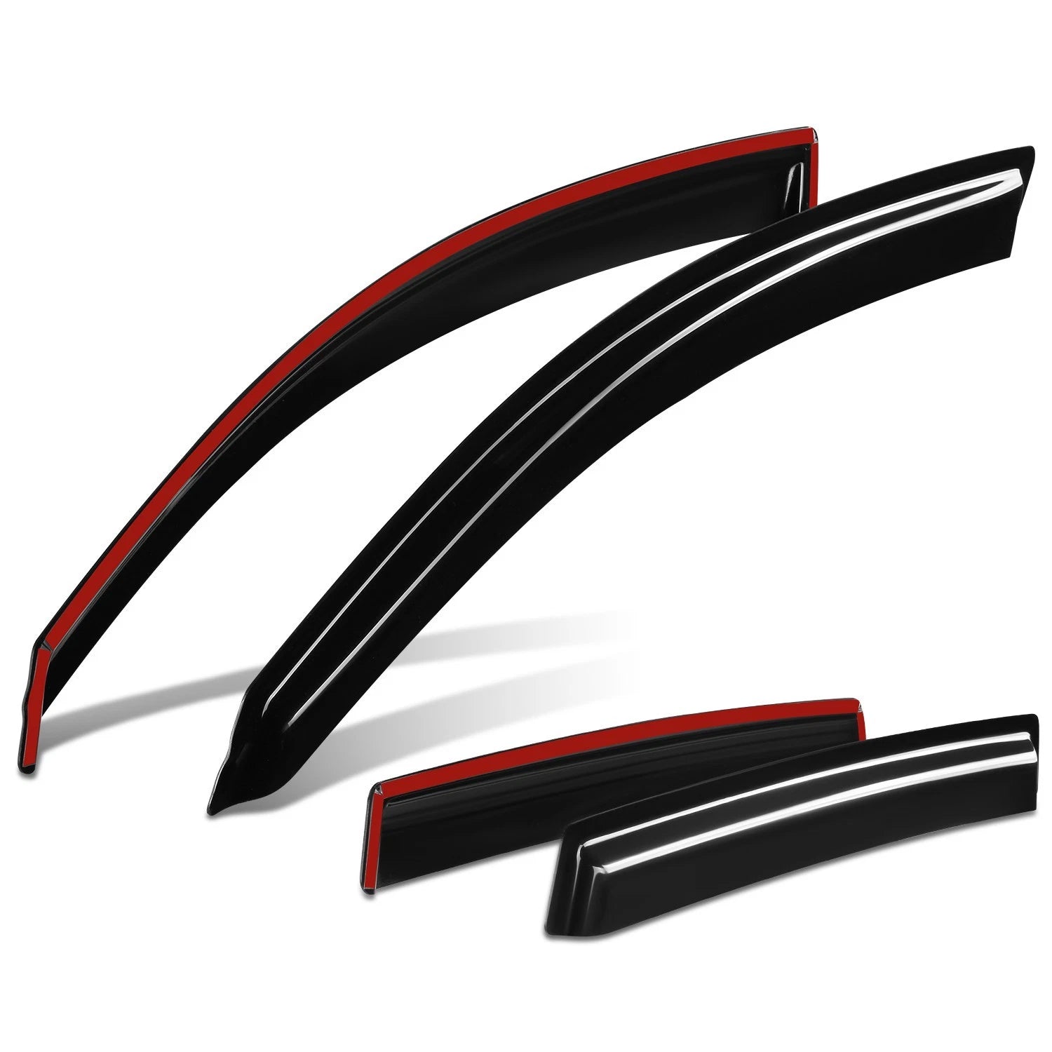 4-Piece Wind Rain Side Window Visors for Subaru Forester (2014–2018)