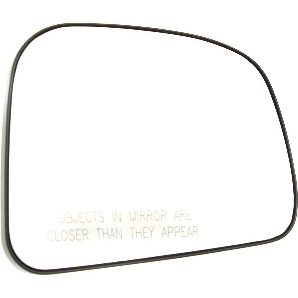 Mirror Glass for Nissan Versa (2007–2012) Convex Passenger Side