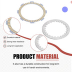Clutch Friction Plates Kit w/ Gasket for Honda CR85R CR85RB (2003–2007)