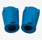 Meltric 513P0N10 Blue Poly Handle Size 3 with 1'' NPT for