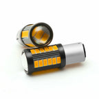 LED 1157 Turn Signal Marker Parking Light Bulb for Amber 2-Pack (-)