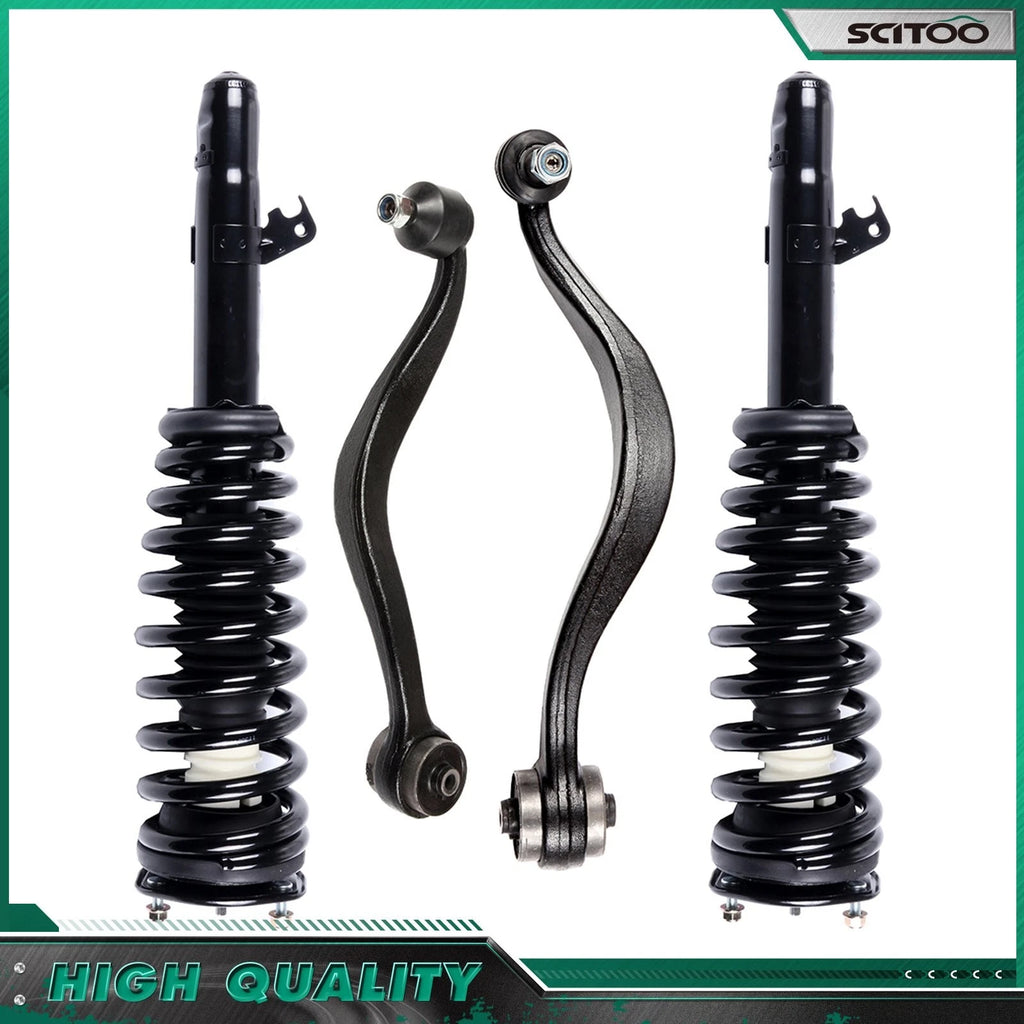 Set of 4 Front Strut Lower Control Arms for Mercury Milan & Ford Fusion (2006–2009)