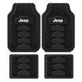 Set of 4 All Weather Heavy Duty Rubber Floor Mats for Jeep