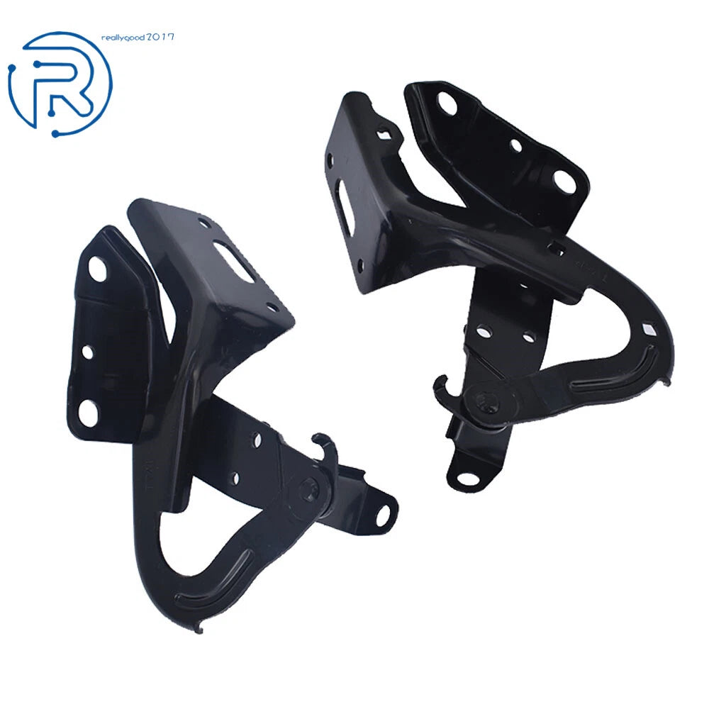Set of 2 Hood Hinges for Honda HR-V (2016–2018) Black