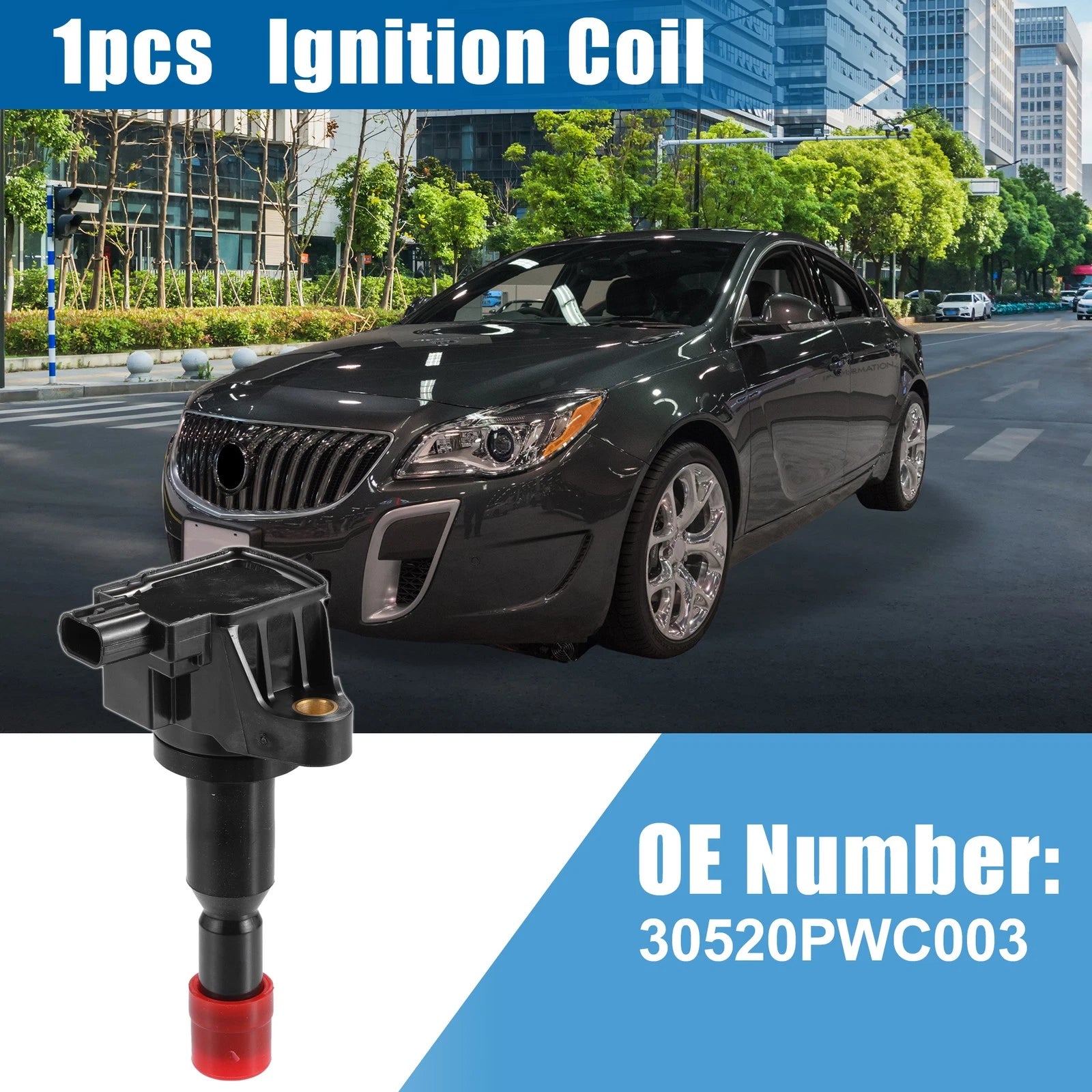 Ignition Coil No. 30520PWC003 for Honda Fit (2002–2003)