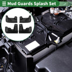 Mud Flaps Splash Guards for Hyundai Accent (2000–2006) W/ Mount Accessories