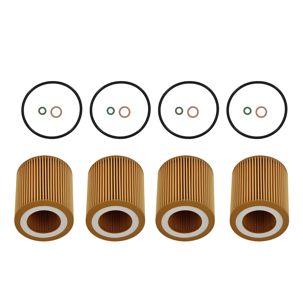 4-Pack Oil Filter for Mercedes-Benz E320 E430 E55 AMG (1999) PF461G 57327