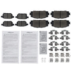 Brake Pads Set for Toyota Prius (2010-2020) Lexus CT200h (2011-2017)