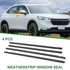 Set of 4 Weatherstrip Window Seal No.72410T7A003 for Honda HR-V (2016–2020)