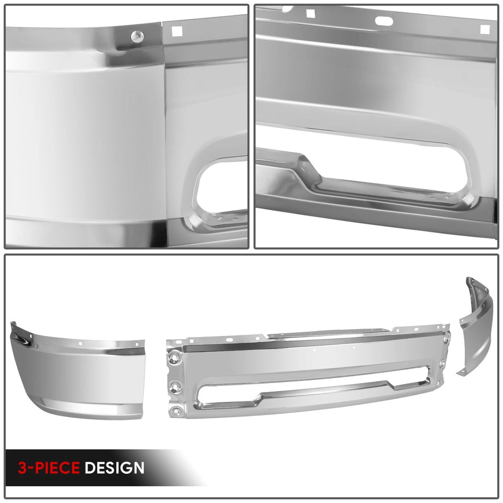 Steel Front Bumper Face Bar for Dodge Ram 1500 (2009–2012) Chrome