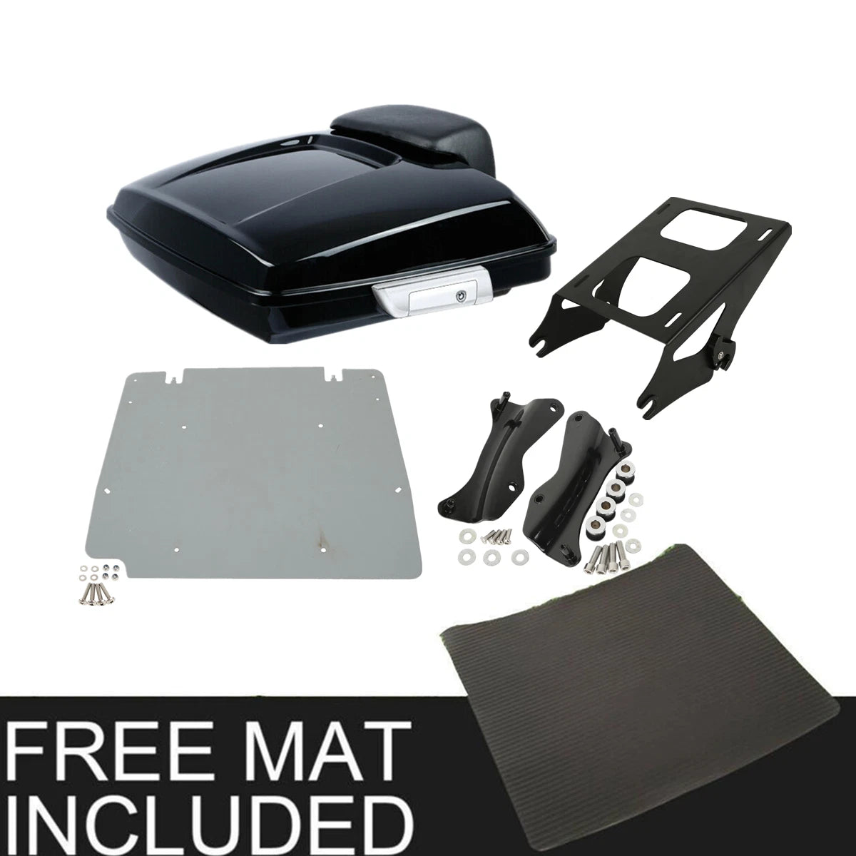 Trunk Pad Mount Rack Docking Kit for Harley Touring Glide (2014–2026)
