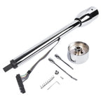 30" Chrome Tilt Steering Column with Wheel Adapter for Hot Rod (No Key)